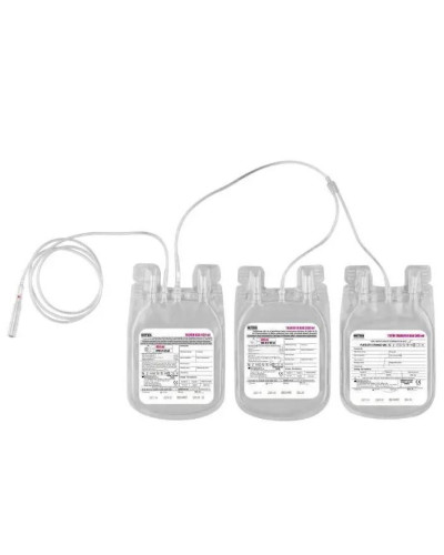 Poche à sang TRIPLE , soudure plastique (welding film)  Poche à sang TRIPLE , soudure plastique (welding film)