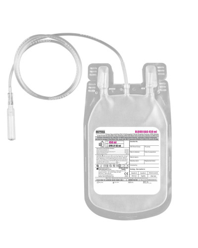 Poche à sang simple, Plastique ordinaire (Common film) Poche à sang simple, Plastique ordinaire (Common film)