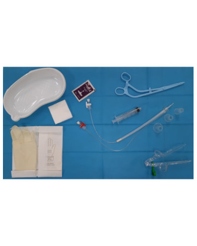 Kit stérile hystéro-salpingographie à  usage unique