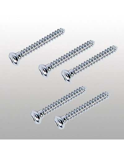 Vis corticales, Ø 3,5 MM, Filetage Fin (20 TPI), De 14 à 42 mm Vis corticales, Ø 3,5 MM, Filetage Fin (20 TPI), De 14 à 42 mm