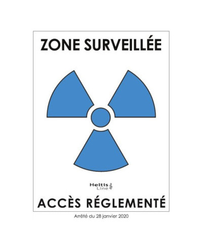 Lot de 10 Trèfles de Signalisation 13x18cm (Radiographie)