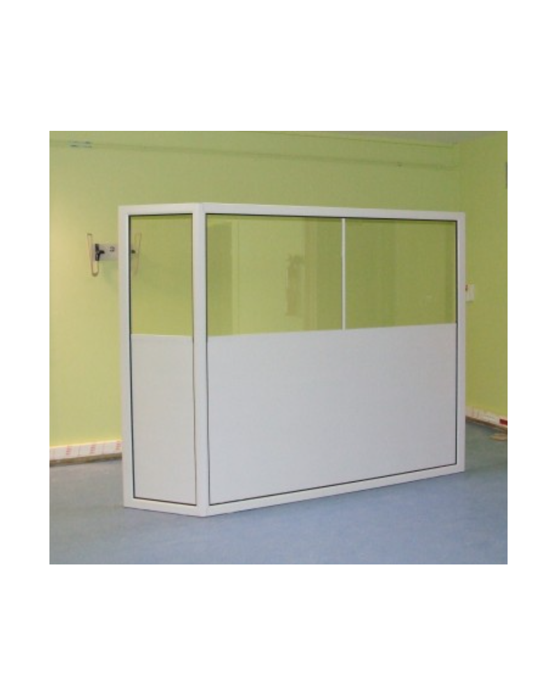 Paravent panoramique plombé 2 mm, H: 205 cm_PAR 10 CM LINEAIRE