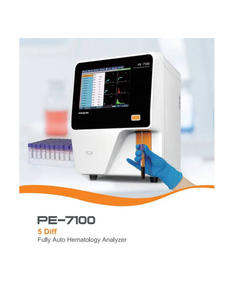 Analyseur d'hématologie à  5 variables modèle PE-7100