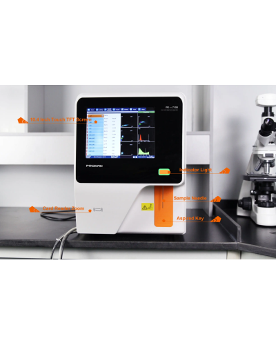 Analyseur d'hématologie à  5 variables modèle PE-7100