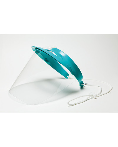 Ecran facial à  visière ajustable