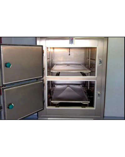 Morgue 2 corps, 2 portillons verticaux, Modèle FRIMA MORG227