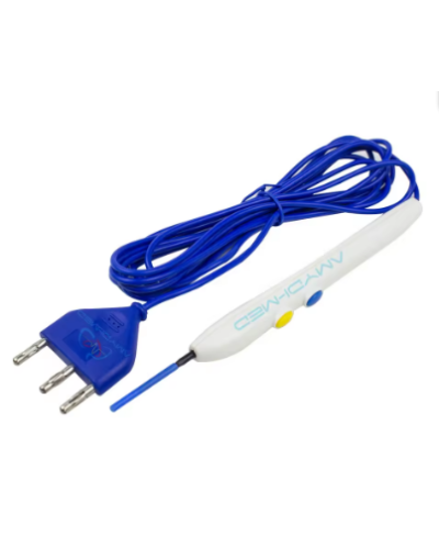 Manche de bistouri électrochirurgical stérile à  usage unique
