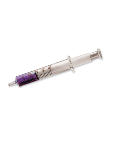 Seringues en verre, Bout verre luer centré, 2ml