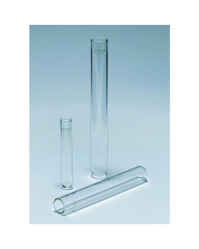 Tubes à essais en verre Pyrex® 16 x 160 mm (lot de 10) Tubes à essais en verre Pyrex® 16 x 160 mm (lot de 10)