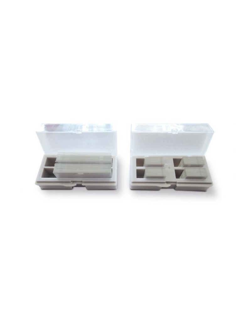 Lamelle couvre-objet en verre borosilicaté Knitell 22x22mm épaisseur n°1