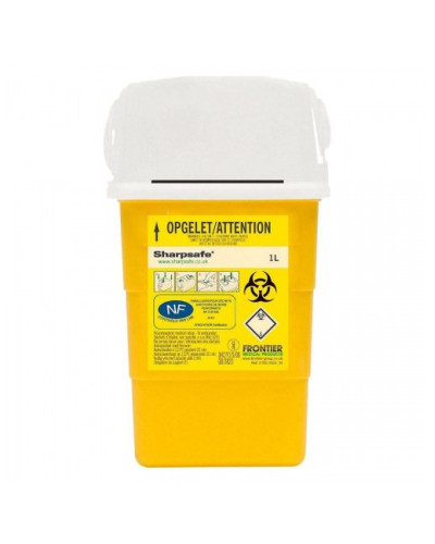 Collecteur Sharpsafe 4L avec clapet anti-retour