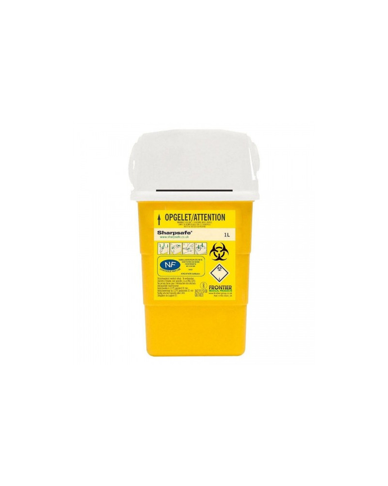 Collecteur Sharpsafe 4L avec clapet anti-retour