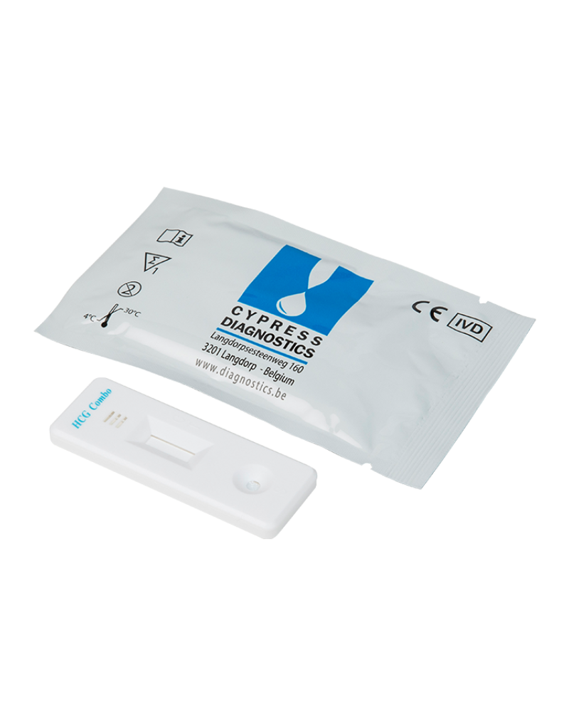 Cassette HCG pour test rapide de grossesse,  100t