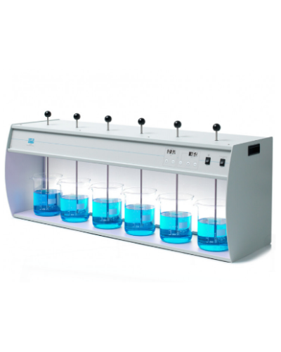 Floculateur de laboratoire, 6 pistes