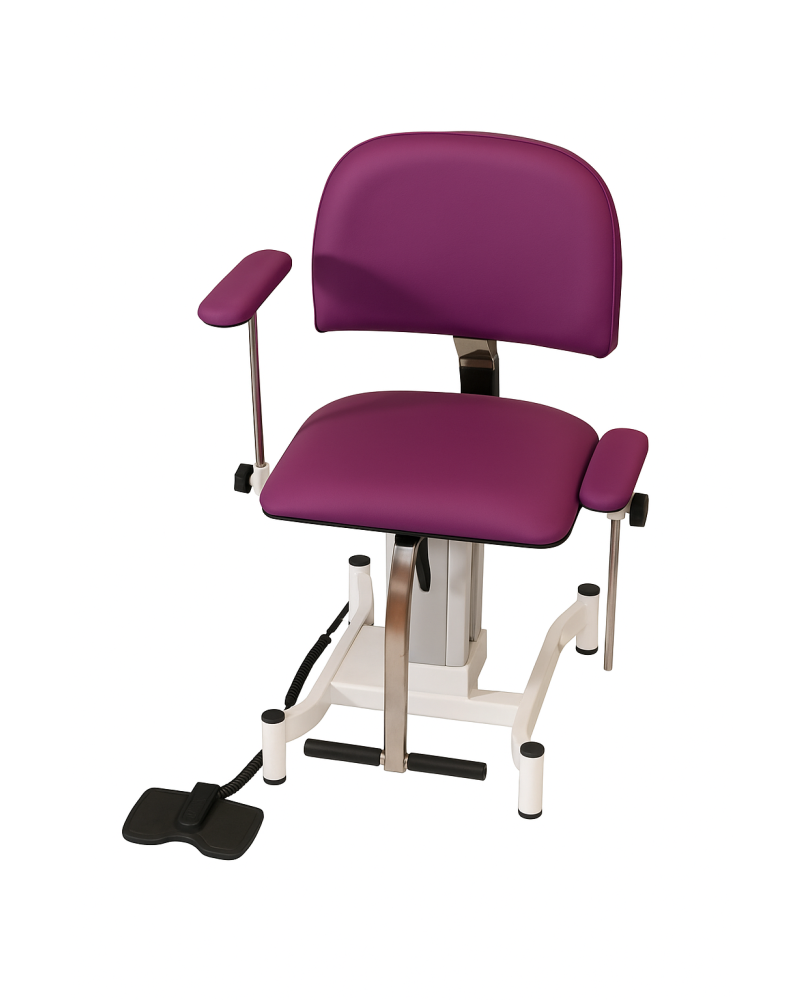 Fauteuil mobile à hauteur variable pour mammographie