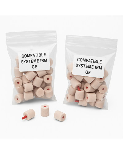 Paires d\'embouts à usage unique pour Ecouteurs amagnétiques, Sachet de 100