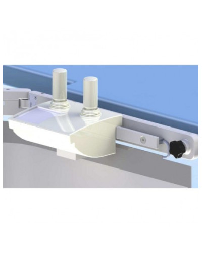 Bavolet Anti-X double articulation, avec rail porte accessoires Bavolet Anti-X double articulation, avec rail porte accessoires