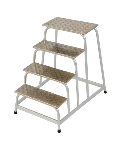 Marchepieds amagnétiques, 4 MARCHES, H : 80cm