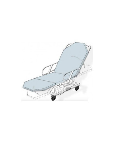 Brancard amagnétique TRIPLAN compatible 3T pour salles IRM