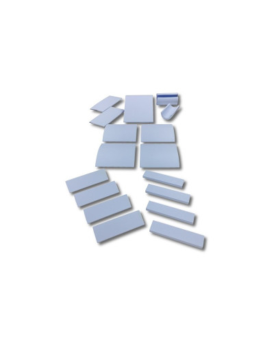 Cales de positionnement en polyuréthane(Lot de 17)