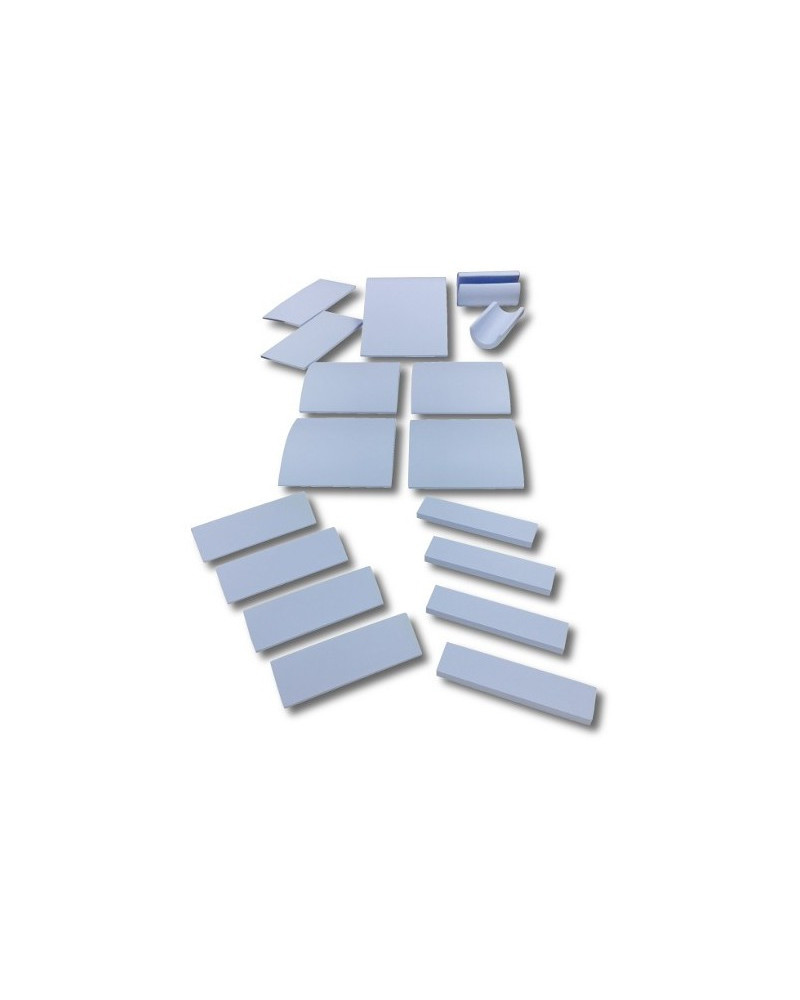 Cales de positionnement en polyuréthane(Lot de 17) Cales de positionnement en polyuréthane(Lot de 17)