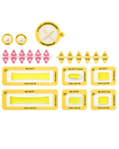 Marqueur à la peau pour IRM