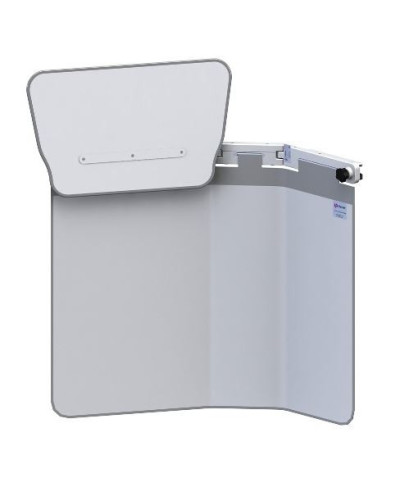 Bavolet Anti-X double articulation, avec protection haute amovible, sans rail porte accessoires Bavolet Anti-X double articulation, avec protection haute amovible, sans rail porte accessoires