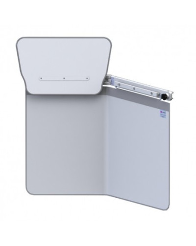 Bavolet Anti-X simple articulation 78 x 70 cm avec bavette de protection haute amovible