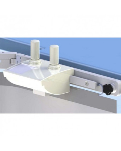 Bavolet Anti-X simple articulation 100 x 70 cm avec rail porte accessoires Bavolet Anti-X simple articulation 100 x 70 cm avec rail porte accessoires