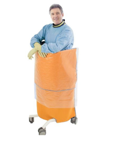 Bavolet mobile Anti-x pour radioprotection des tables de chirurgie Bavolet mobile Anti-x pour radioprotection des tables de chirurgie