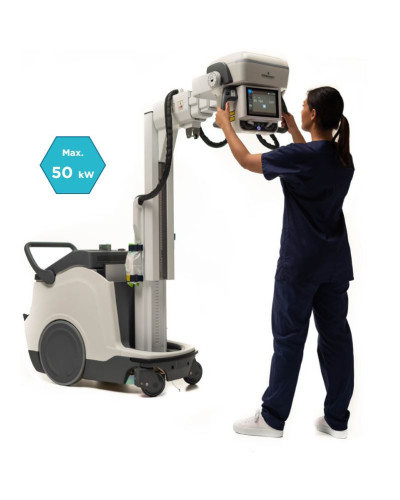 Appareil mobile de radiologie numérisé par capteur plan, avec batterie, MOVIX SERIE DREAM