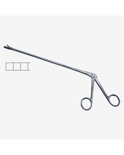 Pince à biopsie utérine de KEVORKIAN 24,5 cm