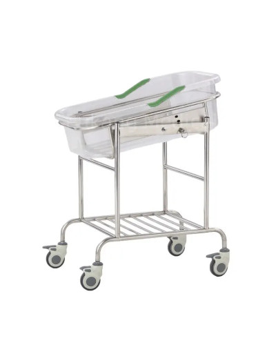 berceau en plexiglas transparent avec matelas