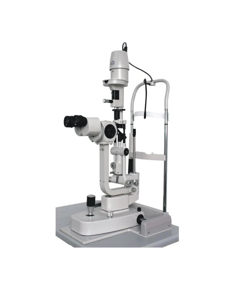 Lampe à fente avec table motorisée, Modèle SLM-2