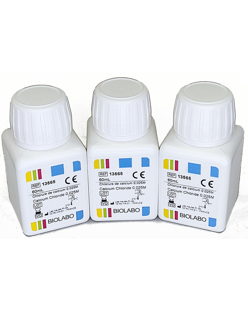 Chlorure de calcium 0,025M