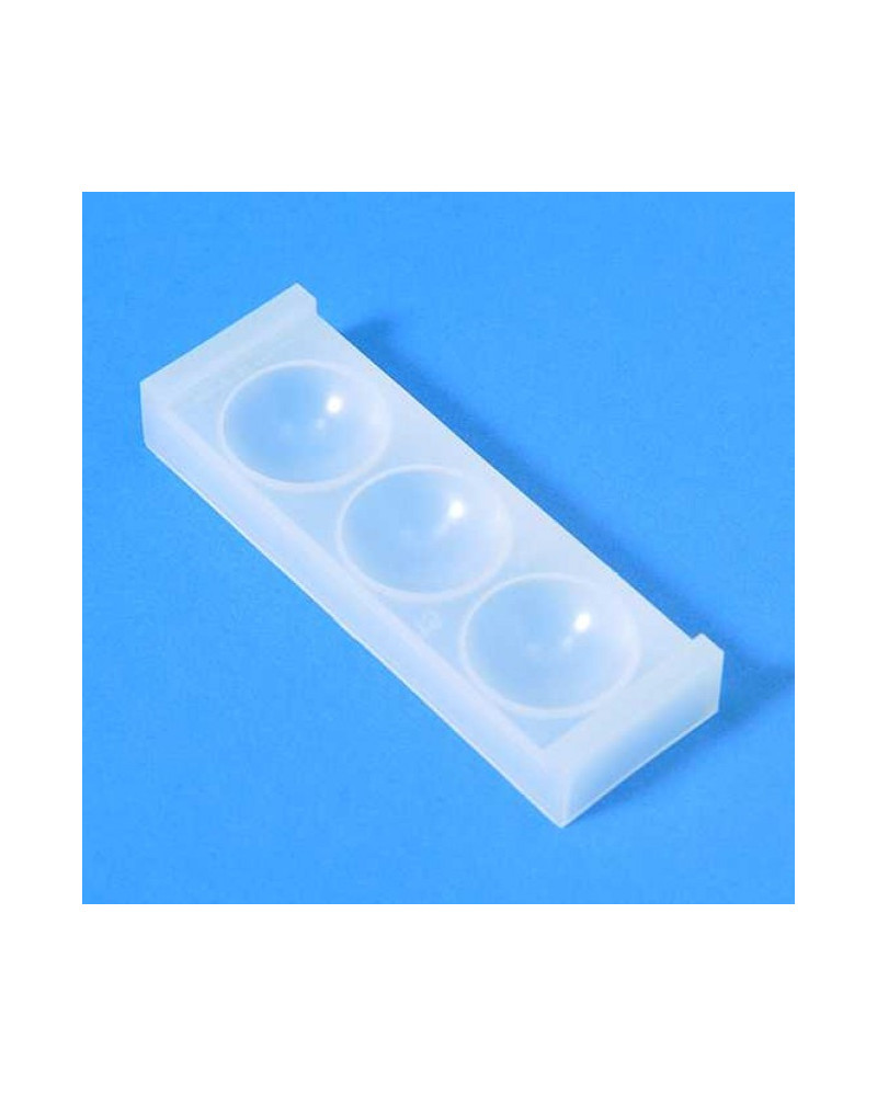 Plaque à mélanger en polyéthylène mou PE-LD (27 x 85 mm)