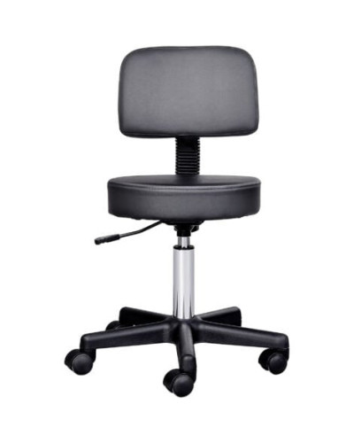 Tabouret à  hauteur réglable avec dossier