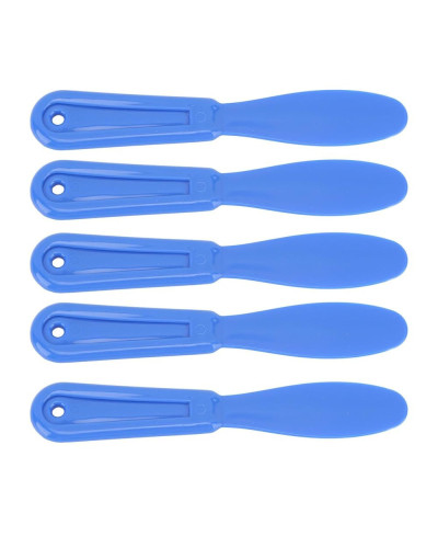 Spatules simples en polypropylène (lot de 5)