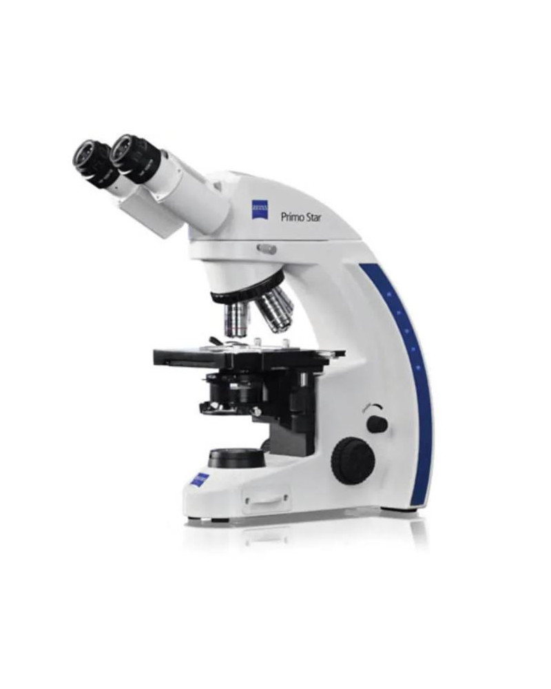 Microscope binoculaire Primo Star Köhler à Halogène et LED, FOV 20 Pointeur Modèle ZEISS