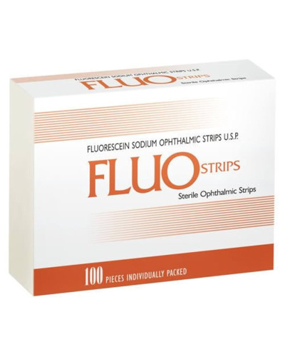 Bandelettes ophtalmiques Fluo B/100