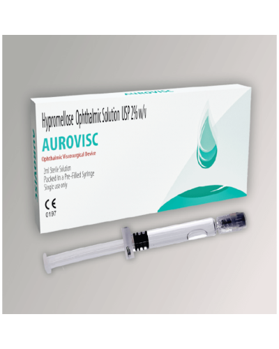 Visqueux et canule 22G Aurovisc