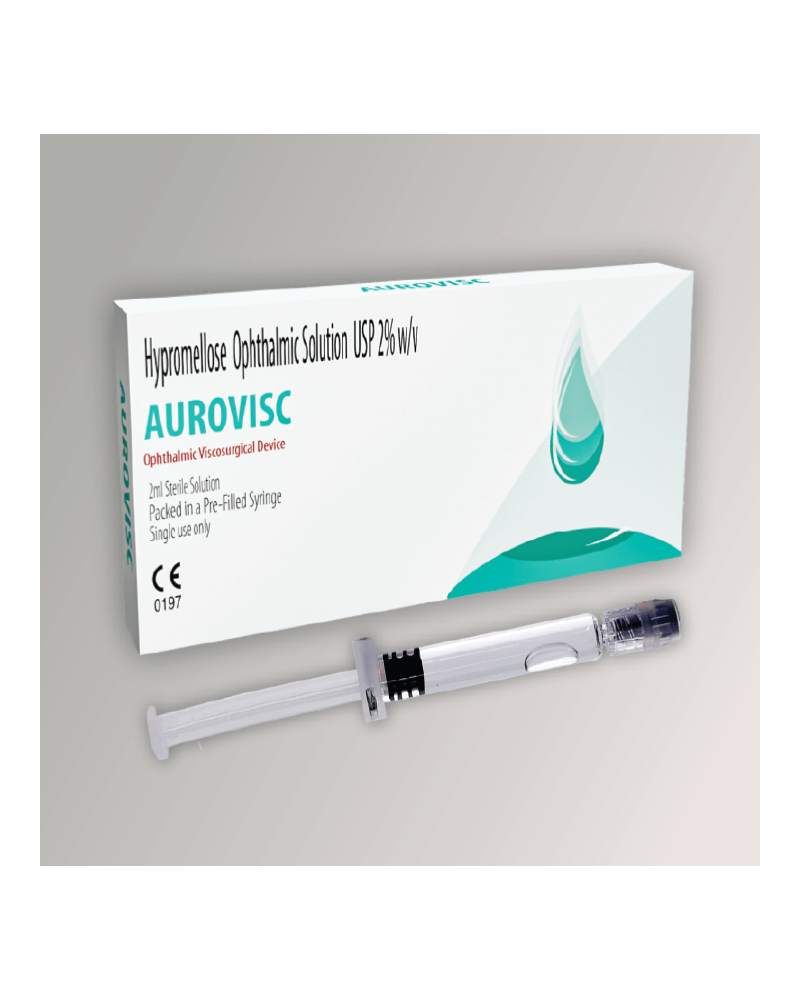 Visqueux et canule 22G Aurovisc
