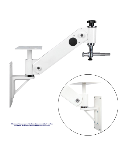 Bras compensé de réfracteur