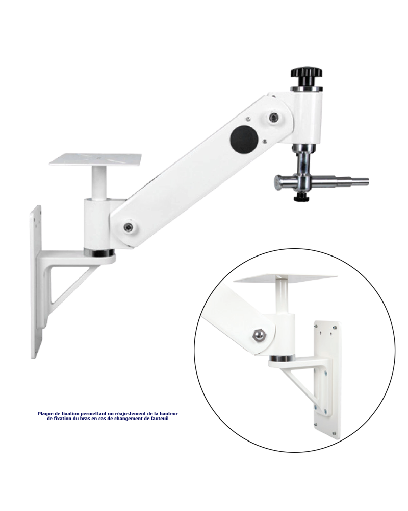 Bras compensé de réfracteur