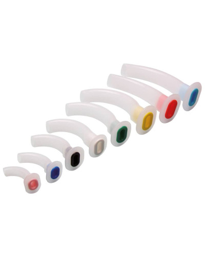 Canule de Guedel E.V.A Translucide, Taille 6