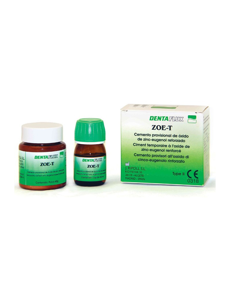 Oxyde de zinc  Eugénol 40 gr + 20 ml - Dentaflux