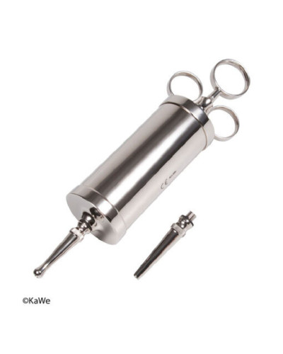 Séringue hystérographie en inox 40 ml