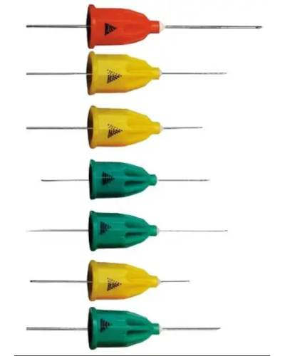 Aiguille para-apicale longue