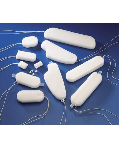 Tampon PVA (Mèche médicale d'oreille) 9 mm à 15 mm