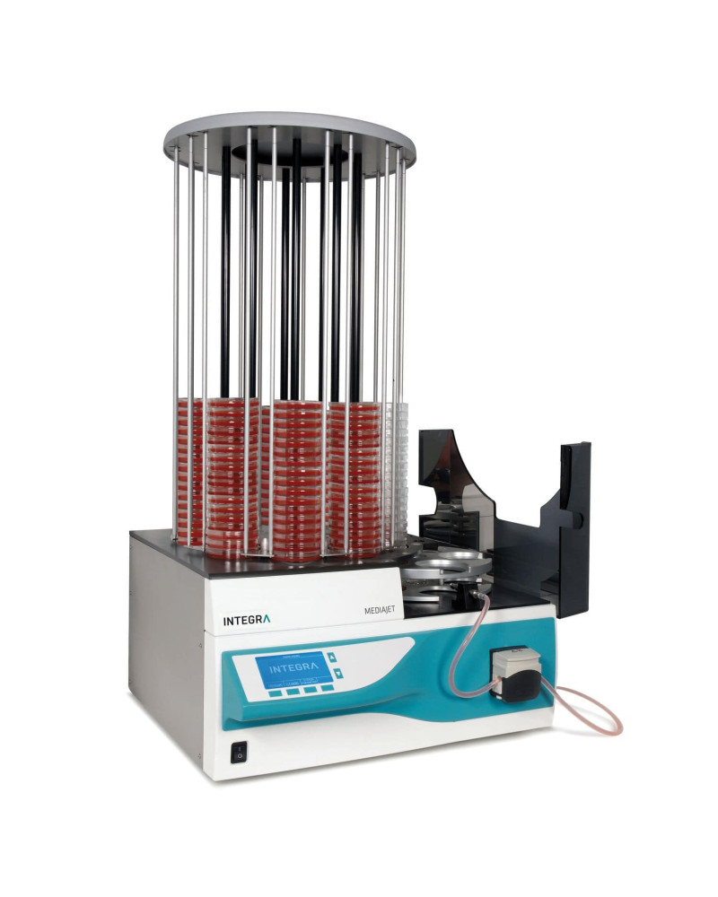 Distributeur automatique de milieu de culture pour boîte de pétri, MEDIAJET Vario